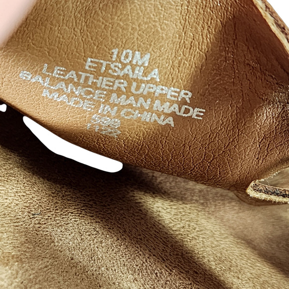 Earth Origins Sandal sz 10M Women Saila Beige Ankle Strap Open Toe Beachy Cruise - Picture 11 of 11